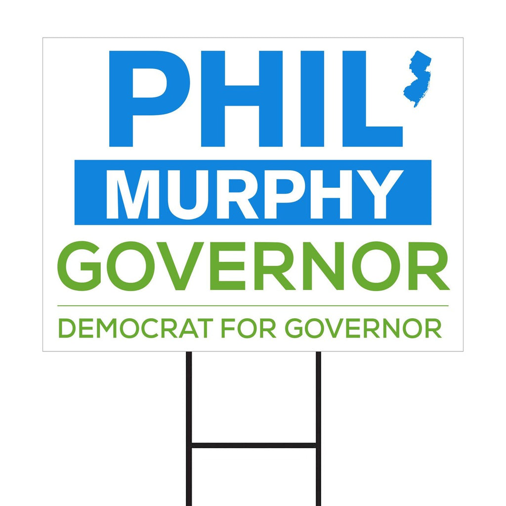 Phil Murphy For New Jersey Governor Yard Sign