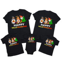 Happy Hallothanksmas Gnomes T-Shirt