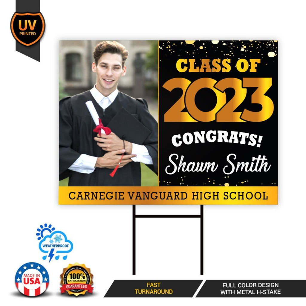 Personalized Graduation 2023 Yard Sign