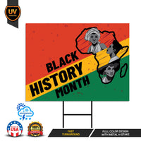 Black History Month Yard Sign