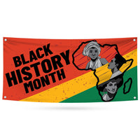 Black History Month Banner Sign