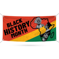 Black History Month Banner Sign