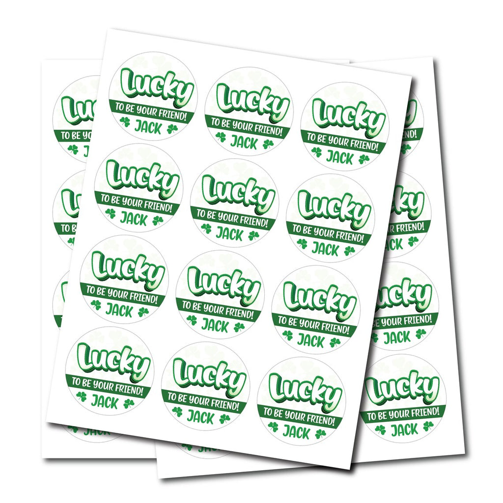 Personalized St Patrick's Day 2024 Stickers