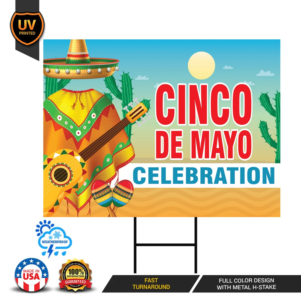 Cinco De Mayo Yard Sign
