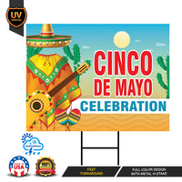 Cinco De Mayo Yard Sign