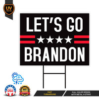 Let's Go Brandon Yard Sign