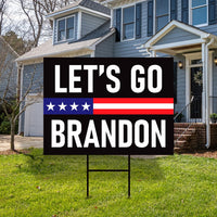 Let's Go Brandon Yard Sign