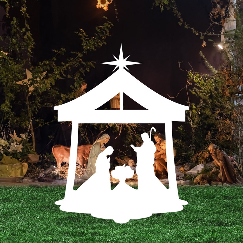 Holy Nativity Yard Sign Letters