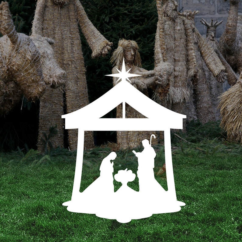 Holy Nativity Yard Sign Letters