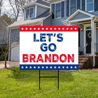 Let's Go Brandon Yard Sign