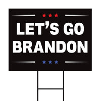 Let's Go Brandon Yard Sign