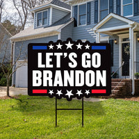 Let's Go Brandon Yard Sign