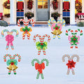 Christmas Candy Cane Yard Sign Cutouts