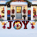 Holy Nativity Angel - JOY Yard Sign Letters