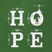 Holy Hope Yard Sign Letters