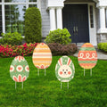 Easter 2024 Egg Yard Sign Decorations