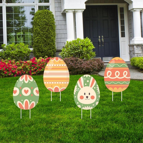 Easter 2023 Egg Yard Sign Decorations