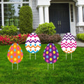 Easter 2024 Egg Yard Sign Decorations