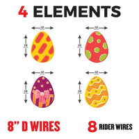 Easter 2023 Egg Yard Sign Decorations