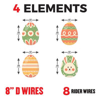 Easter 2023 Egg Yard Sign Decorations