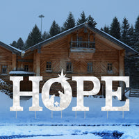 Holy Hope Yard Sign Letters