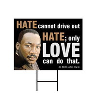 Martin Luther King Jr Yard Sign
