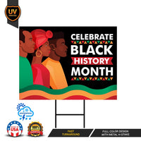 Black History Month Yard Sign