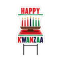 Happy KWANZA Yard Sign