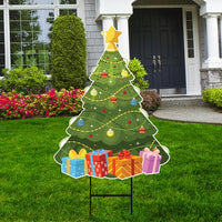 Christmas Tree Yard Sign