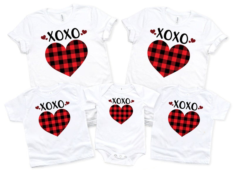 Valentines Xoxo Heart T-Shirt