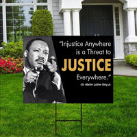 Martin Luther King Jr Yard Sign