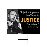 Martin Luther King Jr Yard Sign