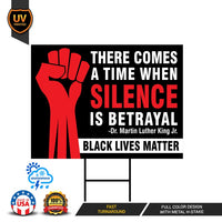 Martin Luther King Jr Yard Sign