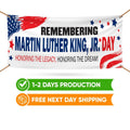 Martin Luther King Day Banner Sign