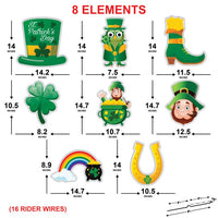 St. Patrick's Day Yard Sign Cutouts