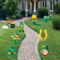 St. Patrick's Day Yard Sign Cutouts
