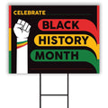 Black History Month Yard Sign
