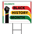 Black History Month Yard Sign