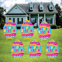 Easter 2023 Egg Yard Sign Decorations