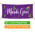 Mardi Gras Banner Sign