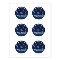 Eid Mubarak 2023 Round Stickers