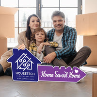 Personalized Real Estate Marketing Key Cutout Sign