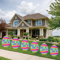 Easter 2024 Egg Yard Sign Decorations