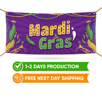 Mardi Gras Banner Sign