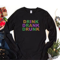 Mardi Gras Long Sleeve T-Shirt