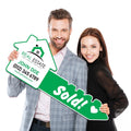 Personalized Real Estate Marketing Key Cutout Sign