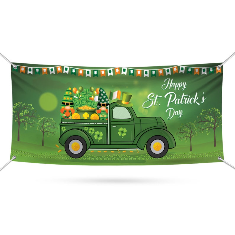 St. Patrick's Day Banner Sign