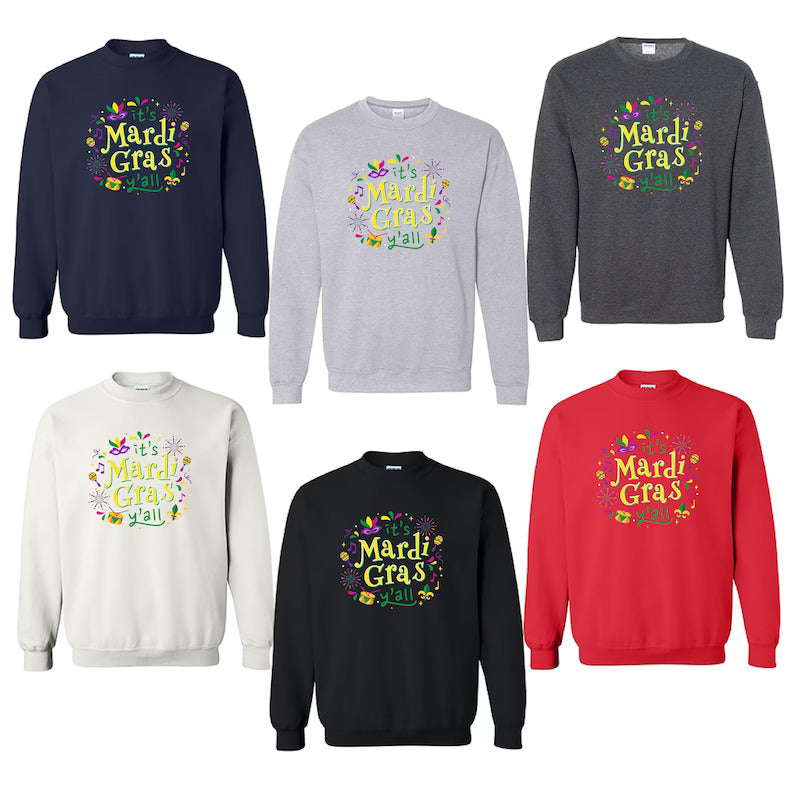 Mardi Gras Long Sleeve T-Shirt