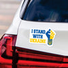 Stand With Ukraine Car Magnet