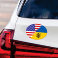 Stand With Ukraine Car Magnet